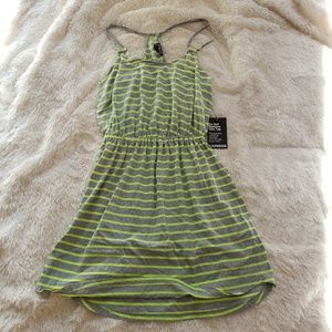 NEW Express neon stripe dress